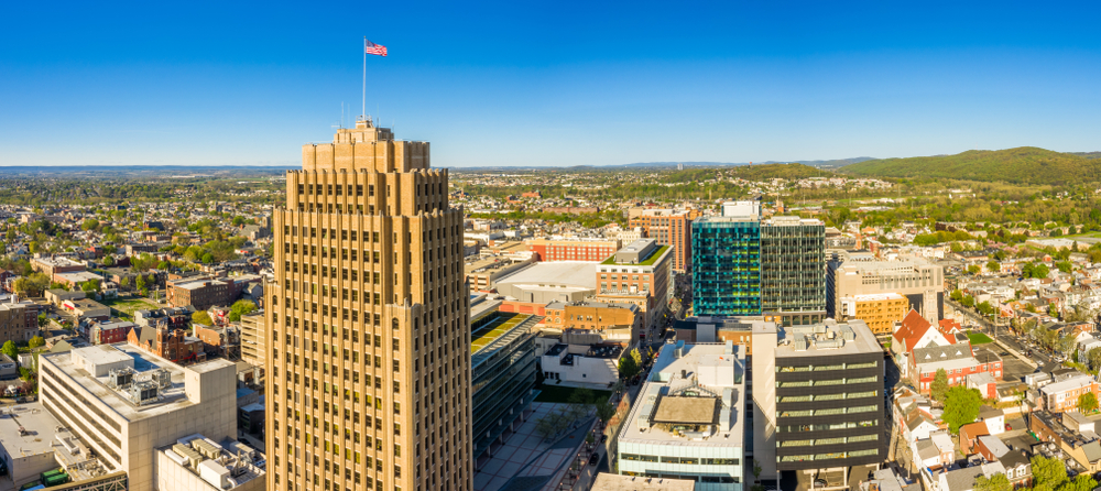 Skyline of Allentown, Pennsylvania