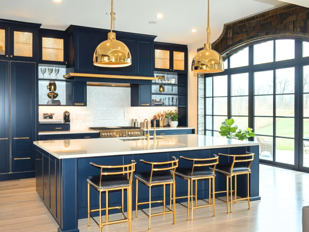 a newly painted kitchen in a home a couple purchased after deciding the wanted to buy a home after learning more about why homeownership matters